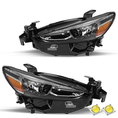 VehicleAid Full LED Headlights For 2018-2021 Mazda 6 Without AFS