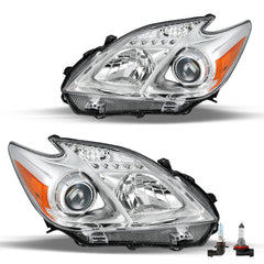 VehicleAid Headlights For 2012-2015 Toyota Prius