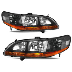 VehicleAid Headlights For 1998-2002 Honda Accord