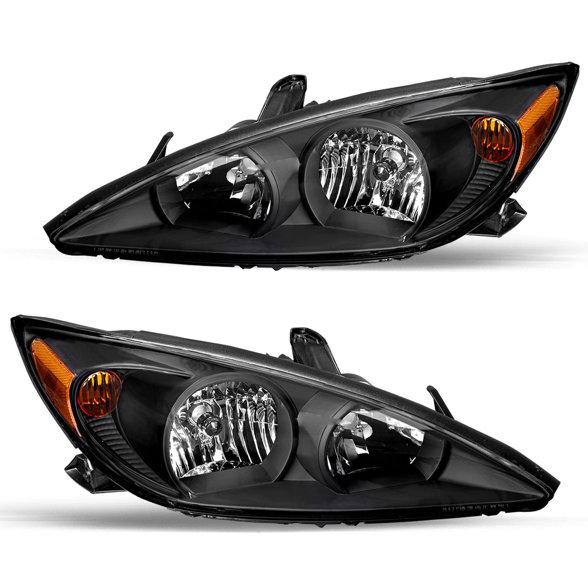VehicleAid Headlights For 2002-2004 Toyota Camry