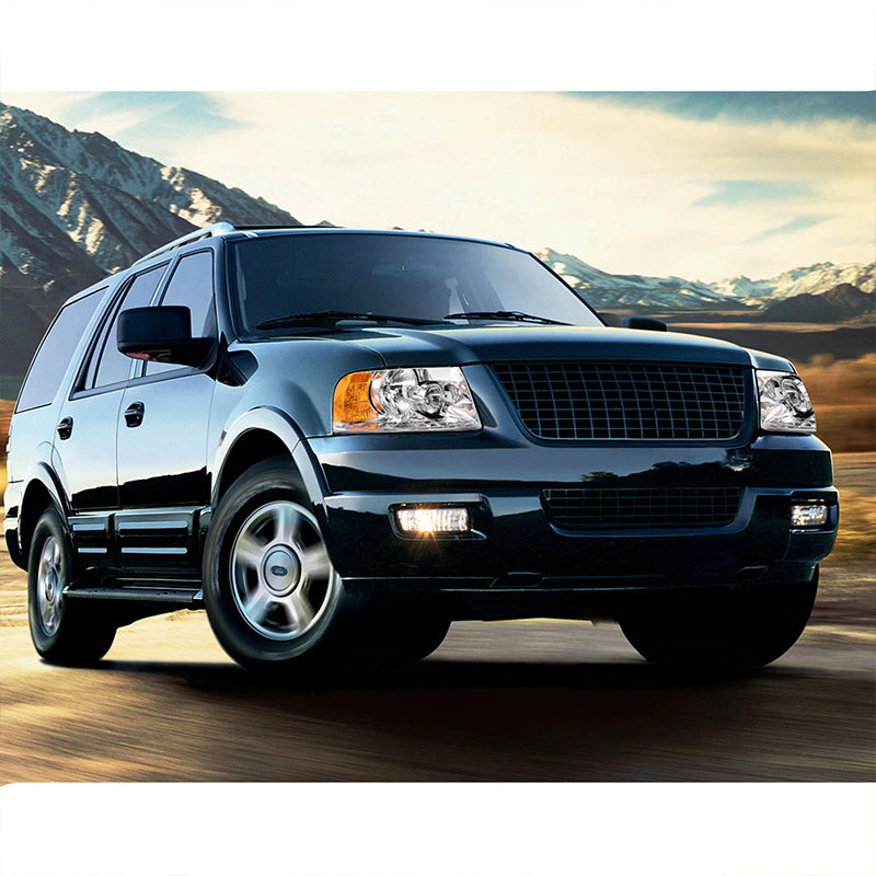 VehicleAid Headlights For 2003-2006 Ford Expedition