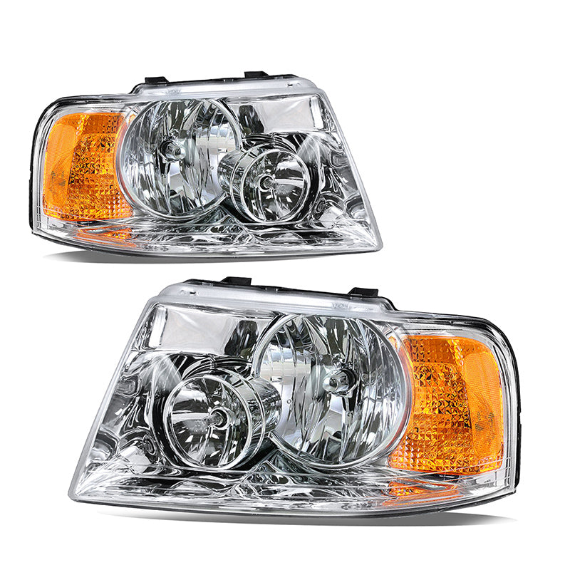 VehicleAid Headlights For 2003-2006 Ford Expedition