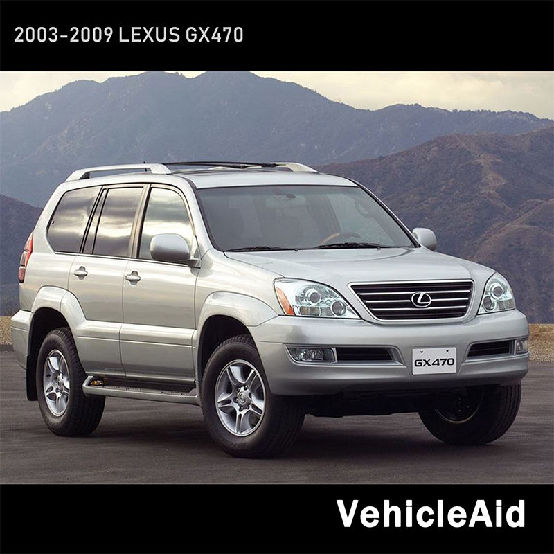 VehicleAid Headlights For 2003-2009 Lexus GX470