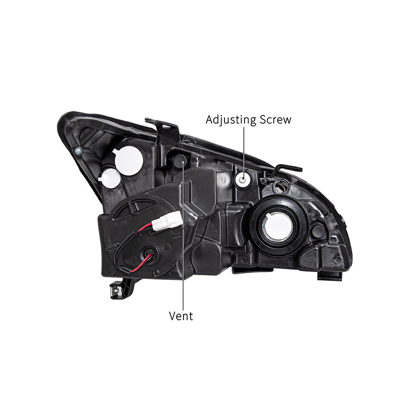 VehicleAid Headlights For 2006-2008 Lexus RX400h