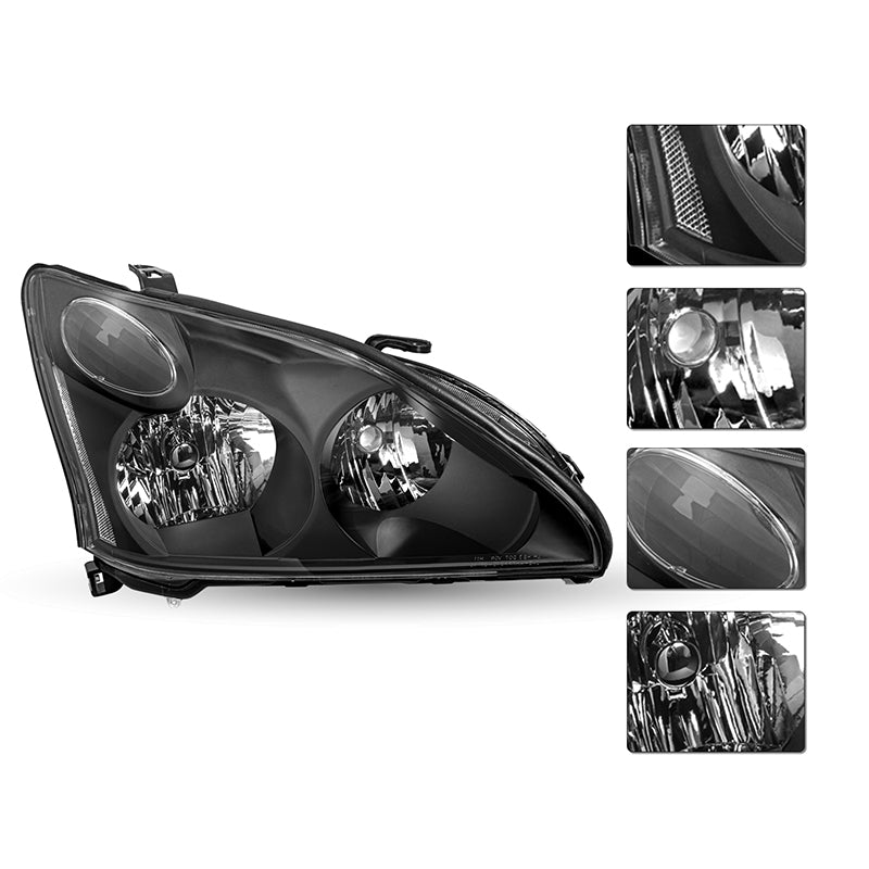 VehicleAid Headlights For 2006-2008 Lexus RX400h