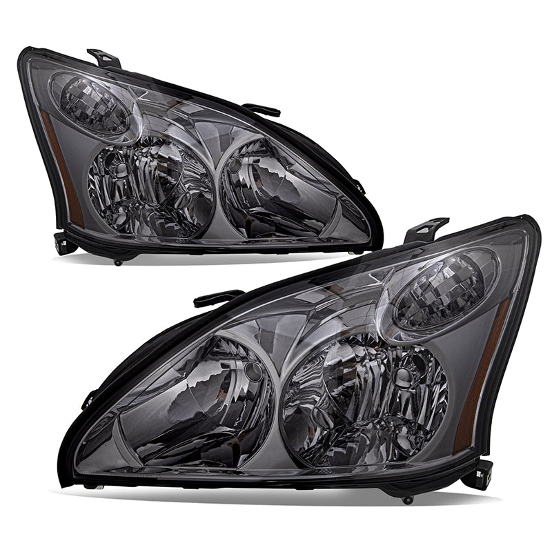 VehicleAid Headlights For 2006-2008 Lexus RX400h