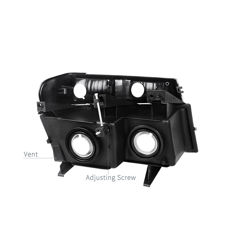 VehicleAid Headlights For 2006 Isuzu i-280 / i-350
