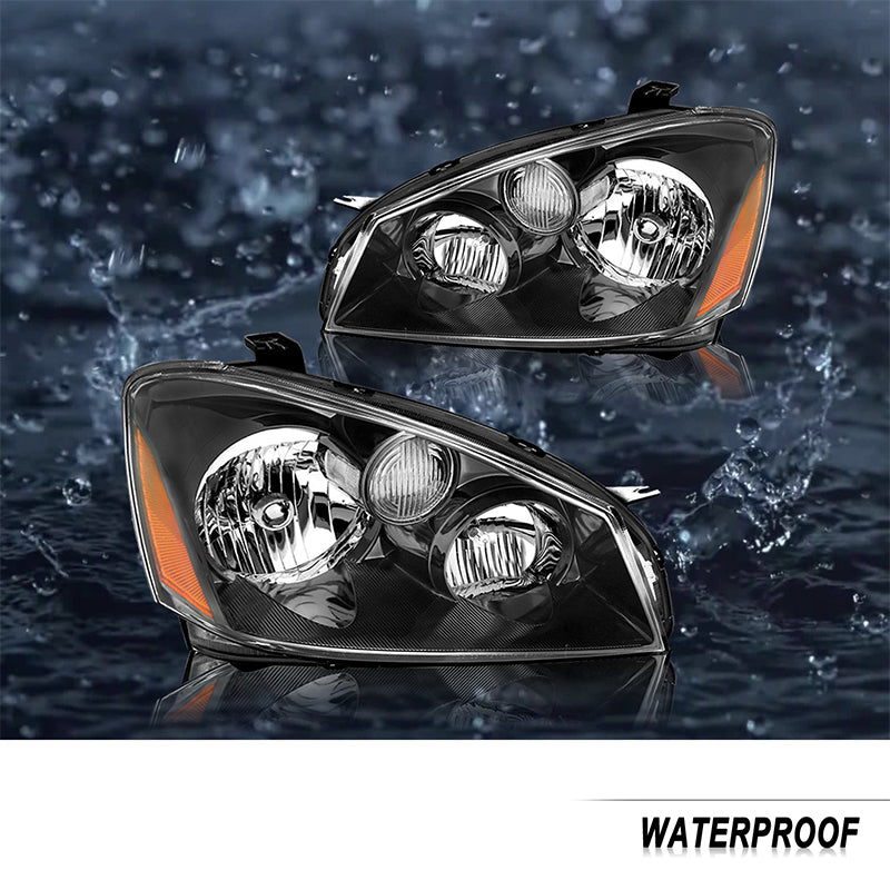 VehicleAid Headlights For 2005-2006 Nissan Altima