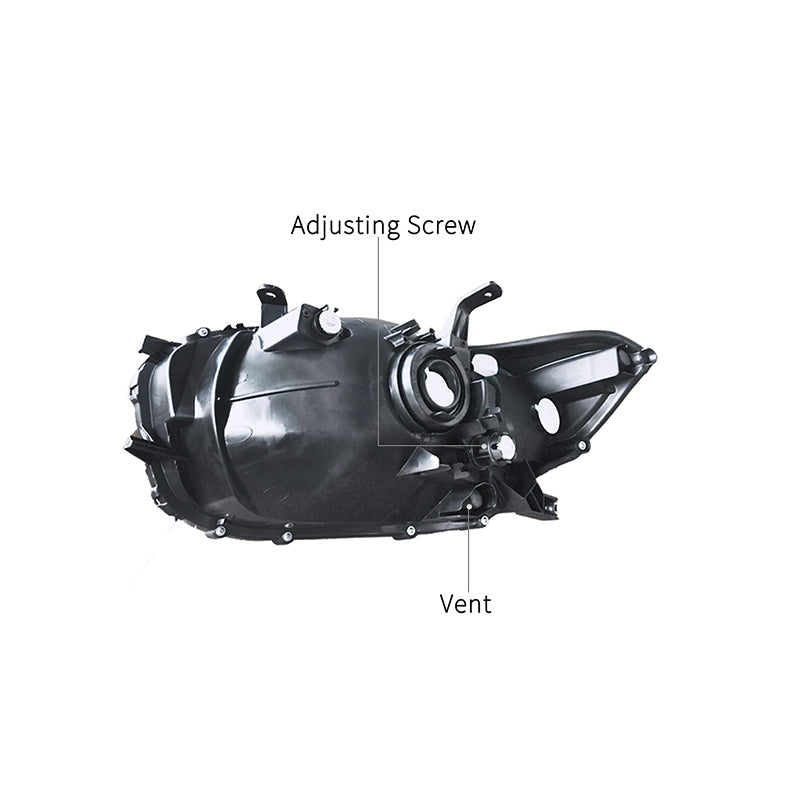 VehicleAid Headlights For 2008-2010 Toyota Highlander