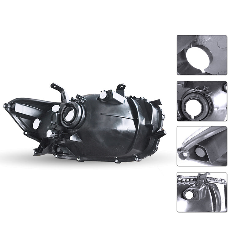 VehicleAid Headlights For 2008-2010 Toyota Highlander