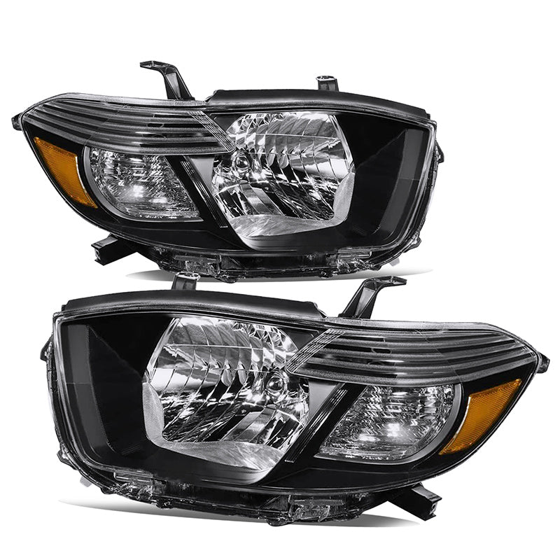 VehicleAid Headlights For 2008-2010 Toyota Highlander