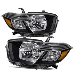 VehicleAid Headlights For 2008-2010 Toyota Highlander
