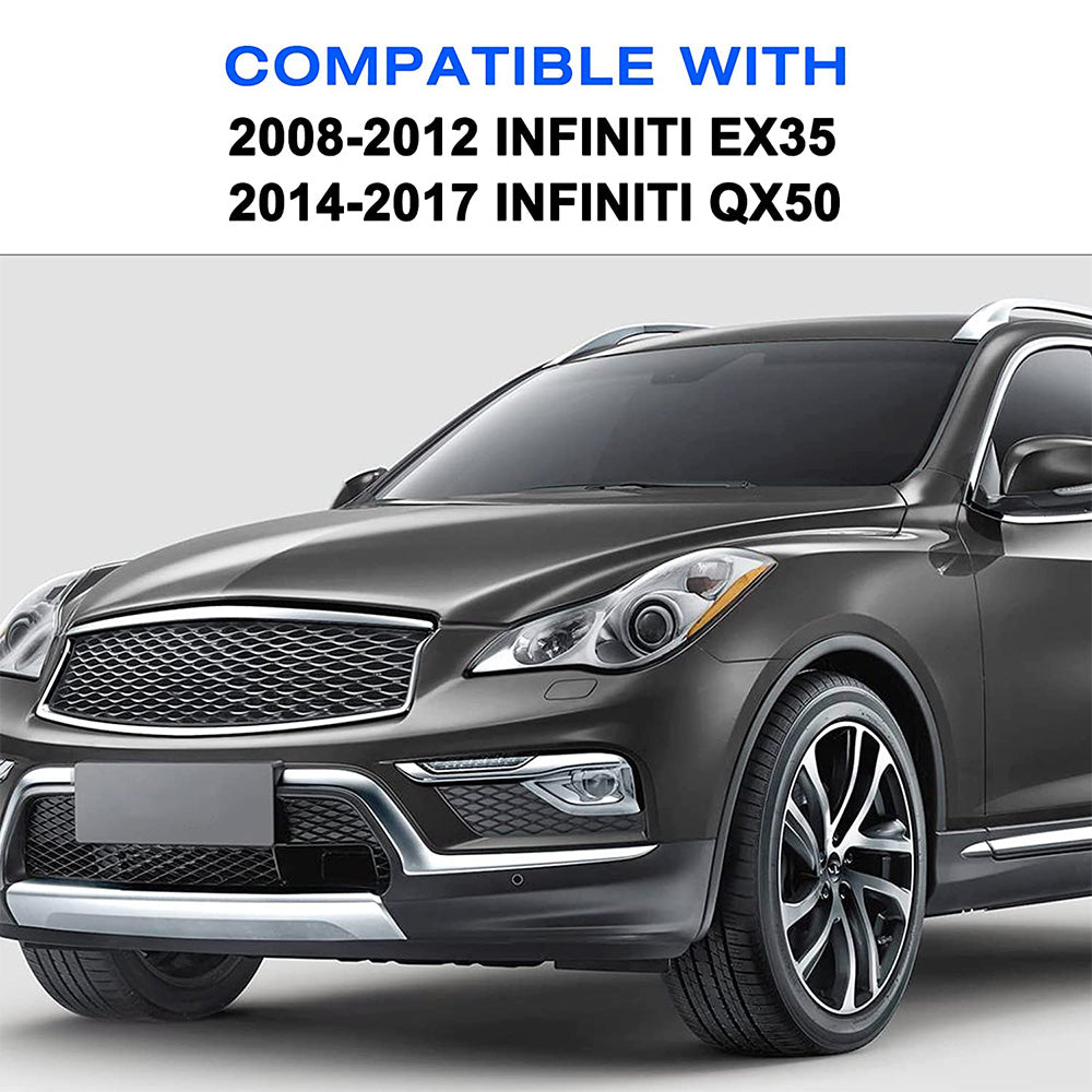 VehicleAid Headlights For 2008-2017 Infiniti EX35/EX37/QX50