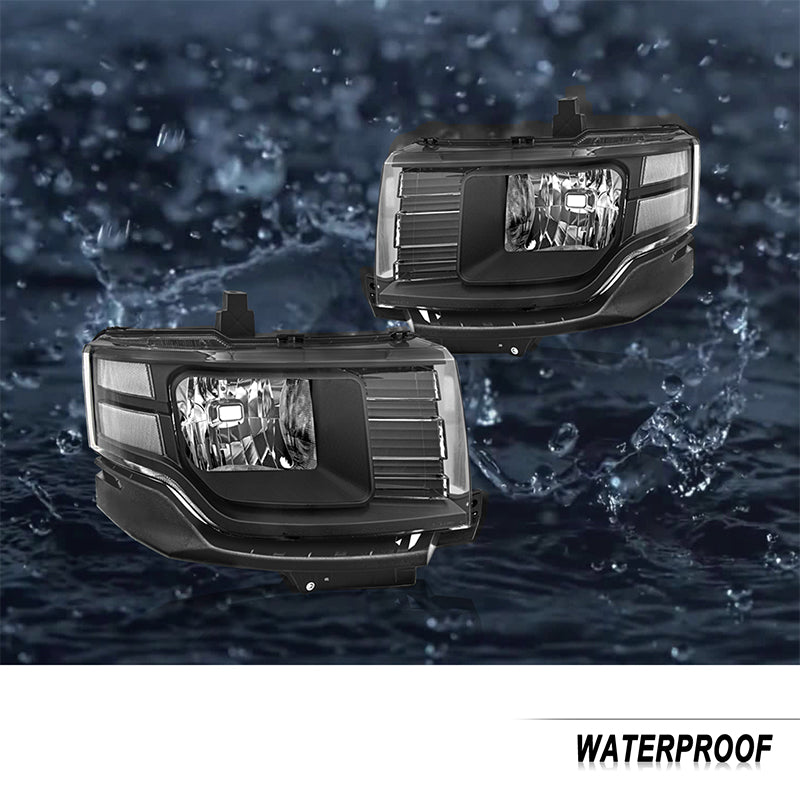 VehicleAid Headlights For 2009-2012 Ford Flex