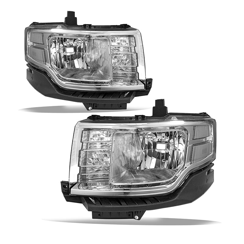 VehicleAid Headlights For 2009-2012 Ford Flex