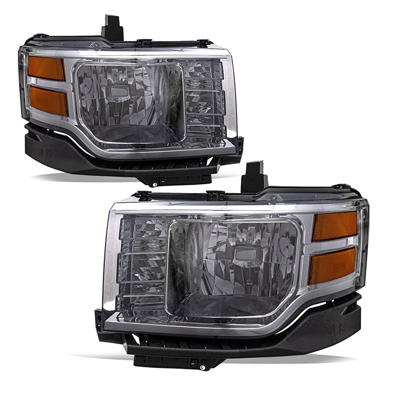VehicleAid Headlights For 2009-2012 Ford Flex