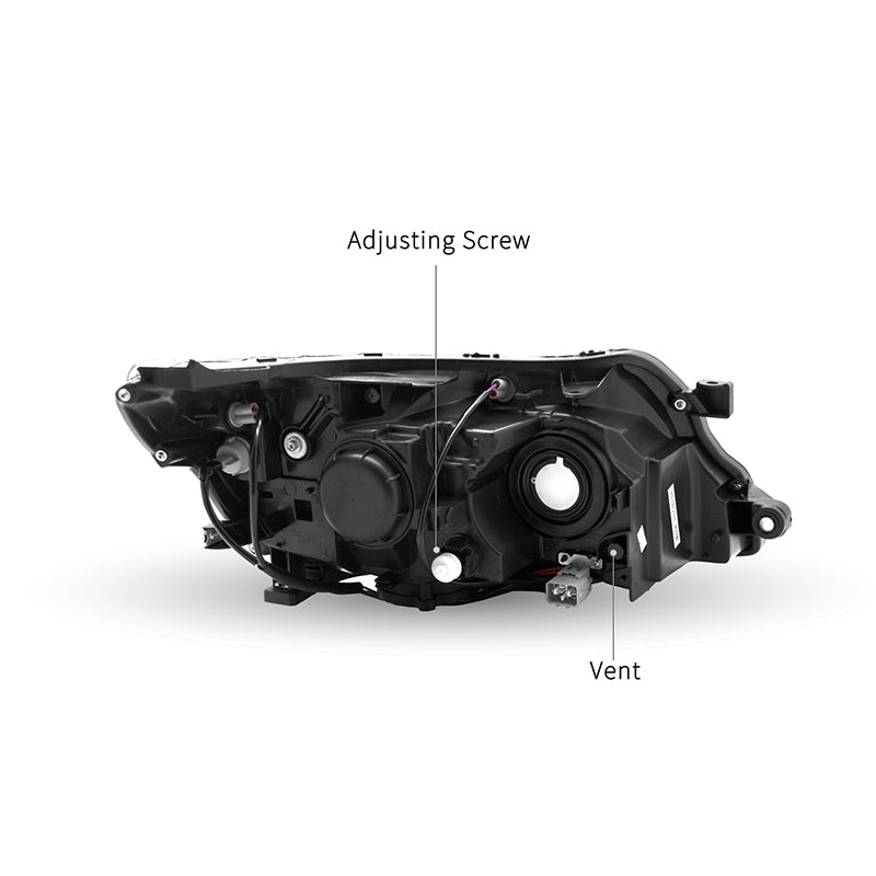 VehicleAid Headlights For 2009-2013 Subaru Forester