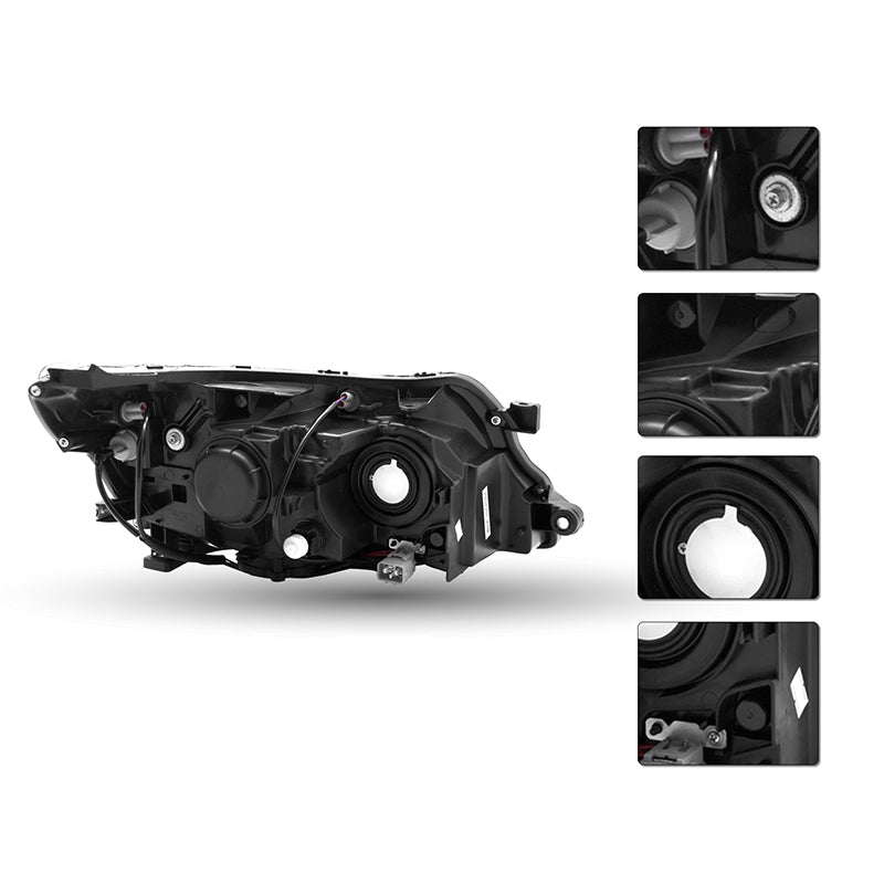 VehicleAid Headlights For 2009-2013 Subaru Forester