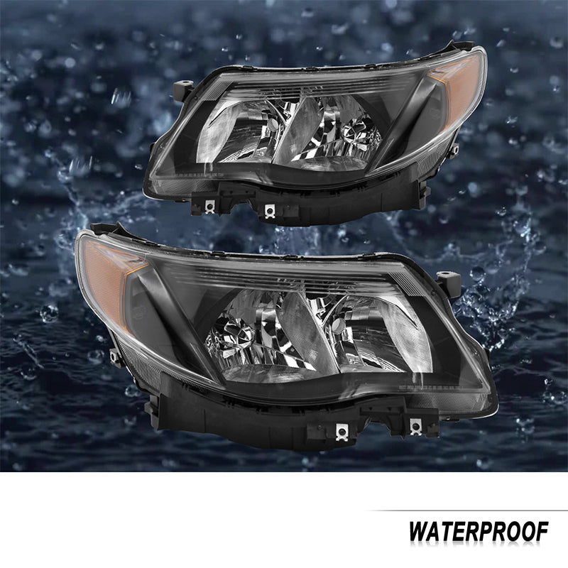 VehicleAid Headlights For 2009-2013 Subaru Forester