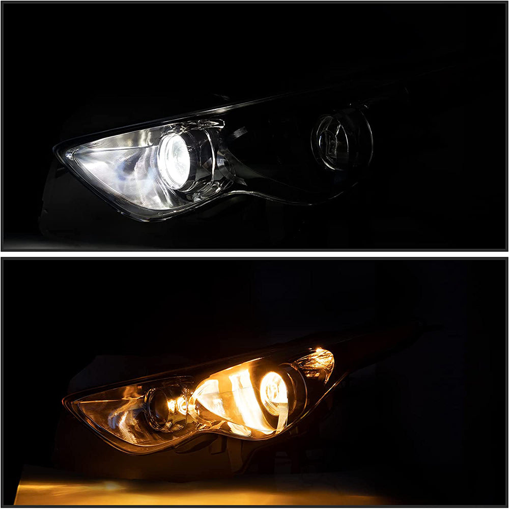 VehicleAid Headlights For 2009-2017 Infiniti FX35