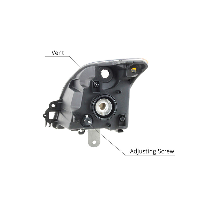 VehicleAid Headlights For 2010-2012 Nissan Sentra