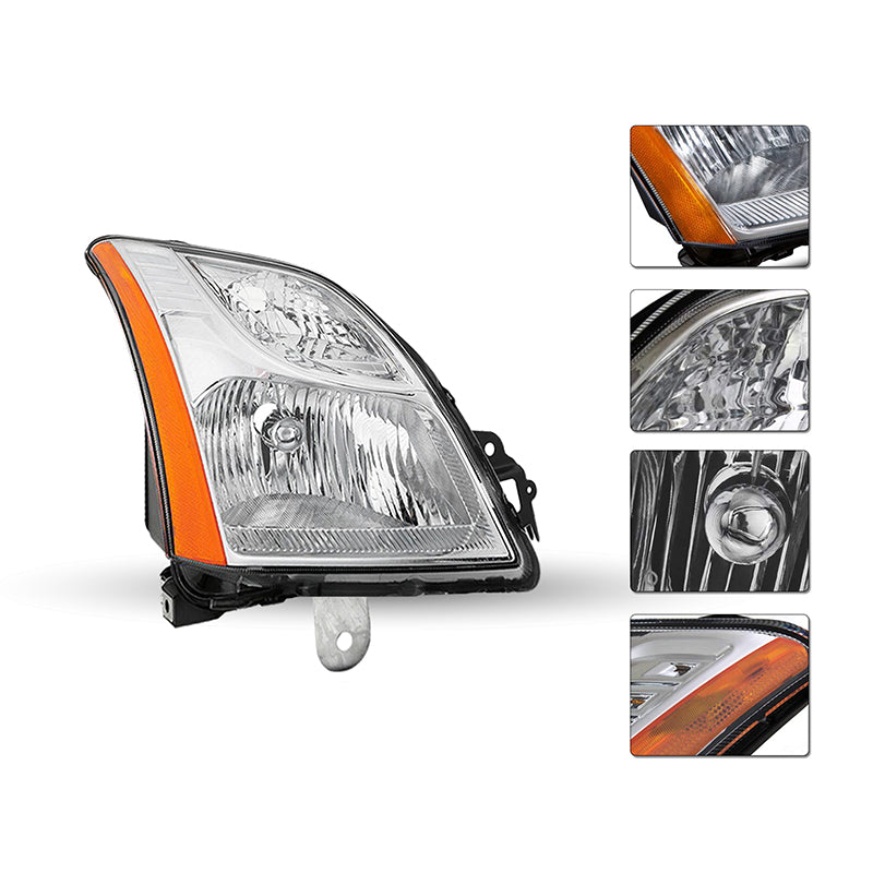 VehicleAid Headlights For 2010-2012 Nissan Sentra