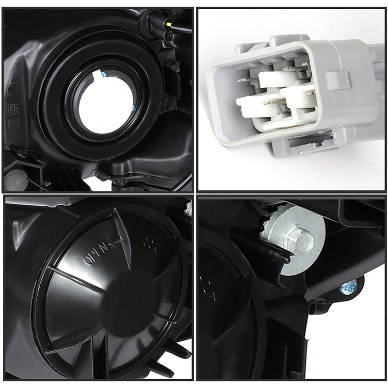 VehicleAid Headlights For 2010-2014 Subaru Legacy/Outback