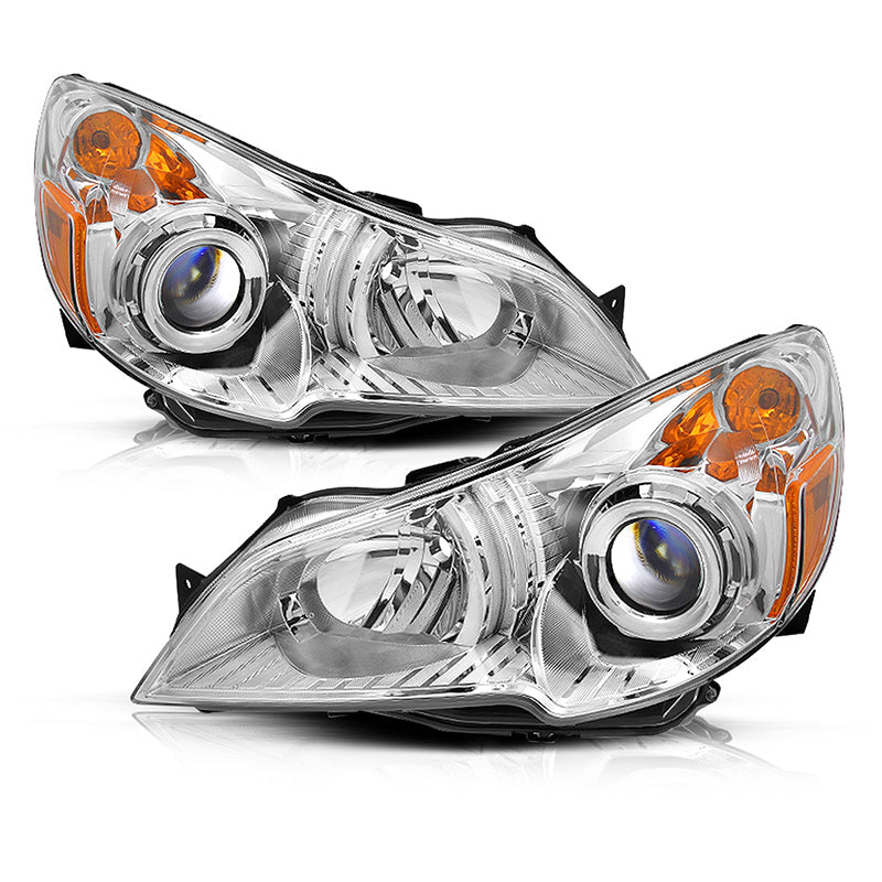 VehicleAid Headlights For 2010-2014 Subaru Legacy/Outback