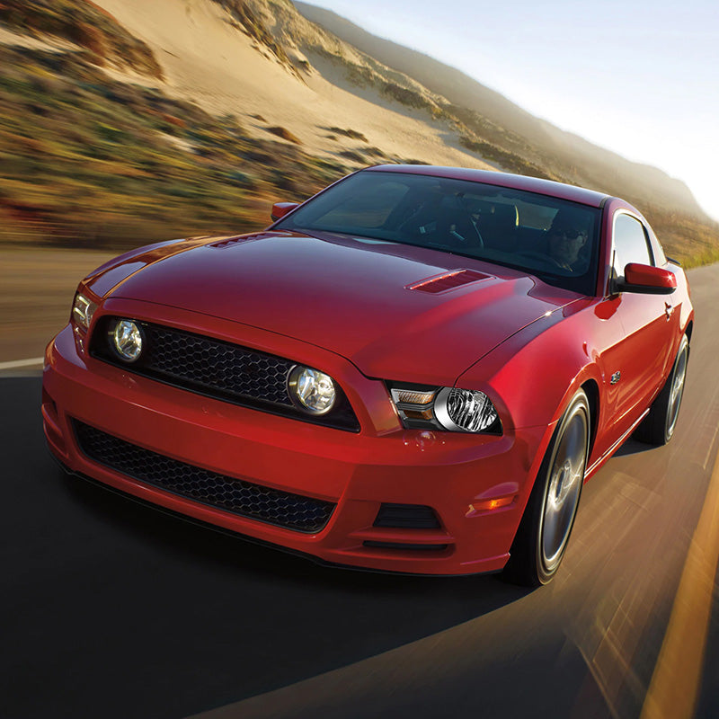 VehicleAid Headlights For 2010-2014 Ford Mustang