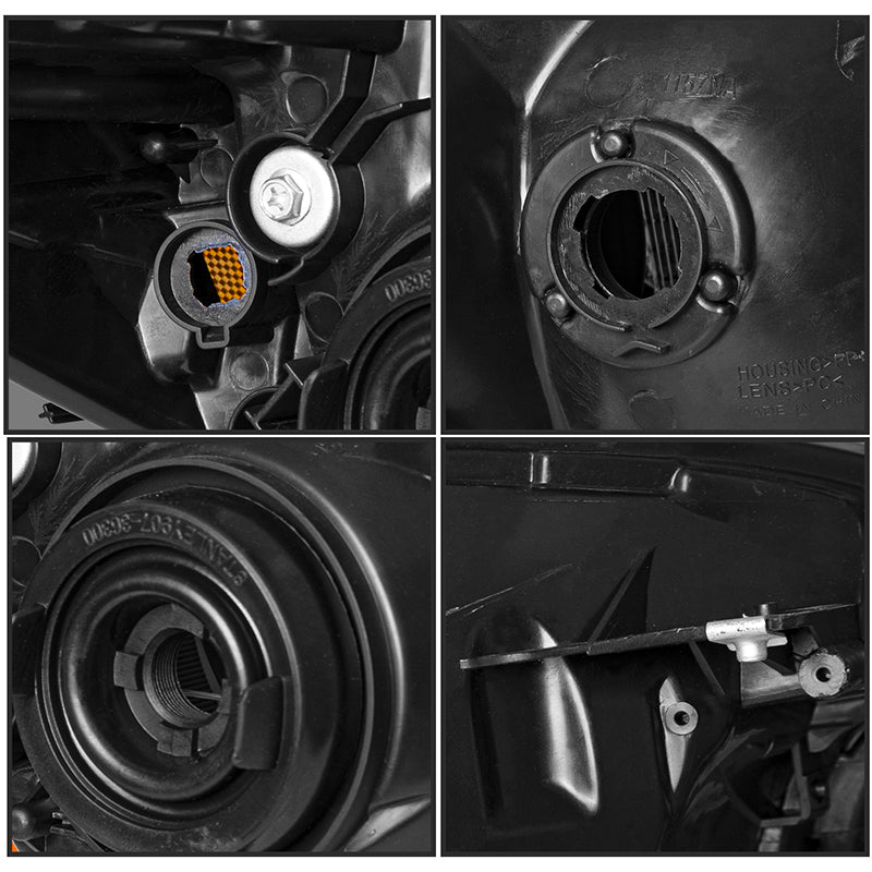 VehicleAid Projector Headlights For 2012-2014 Honda CR-V
