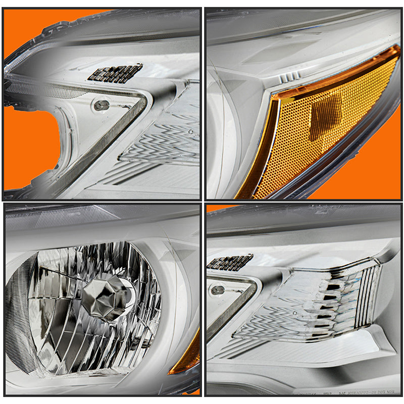 VehicleAid Projector Headlights For 2012-2014 Honda CR-V