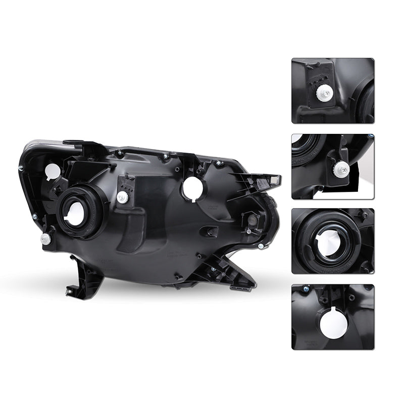 VehicleAid Headlights For 2012-2015 Toyota Tacoma