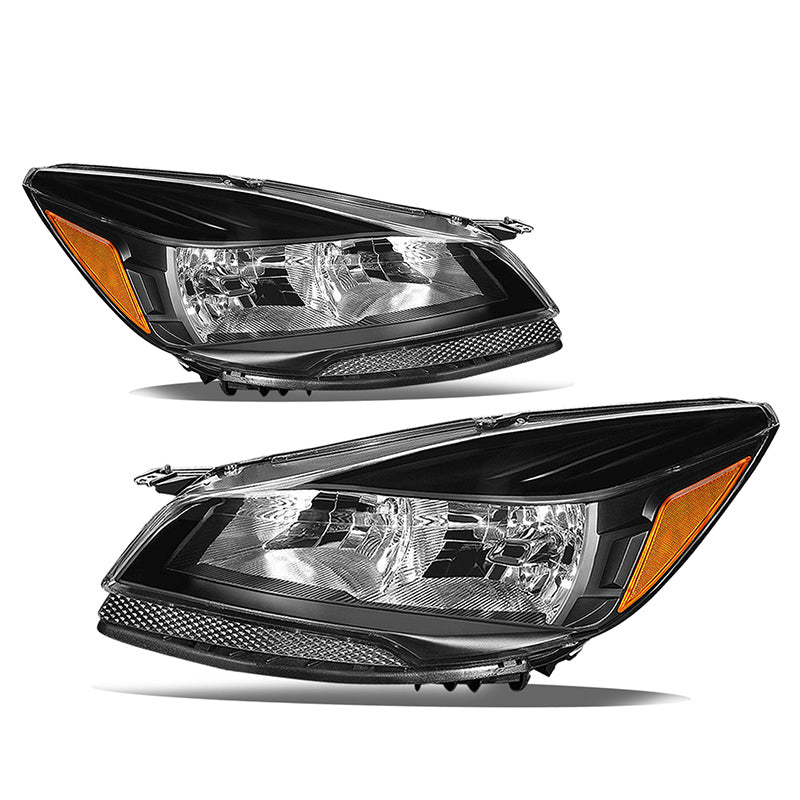 VehicleAid Headlights For 2013-2016 Ford Escape
