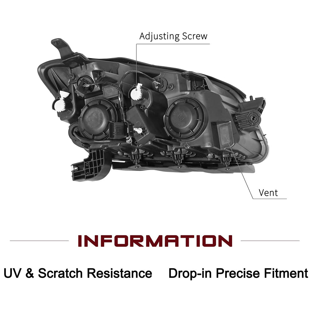 VehicleAid Headlights For 2013-2016 Chevy Trax