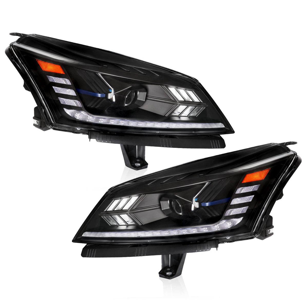 2013-2017 Chevy Traverse Full LED Projector Headlights-1