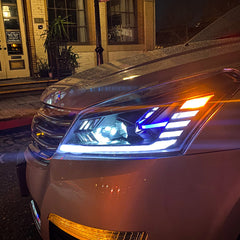 2013-2017 Chevy Traverse Full LED Projector Headlights-13