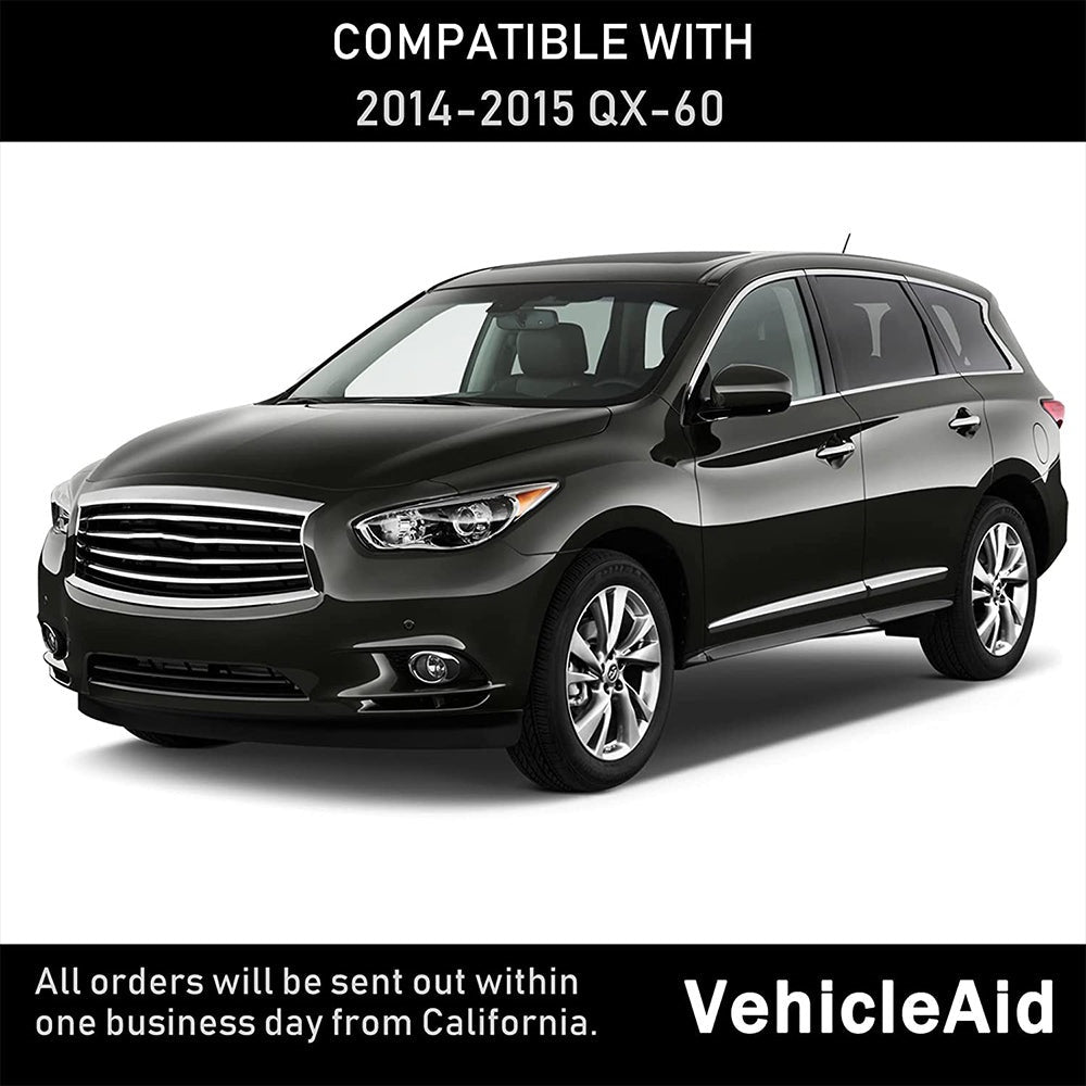 VehicleAid Headlights For 2014-2015 Infiniti QX60