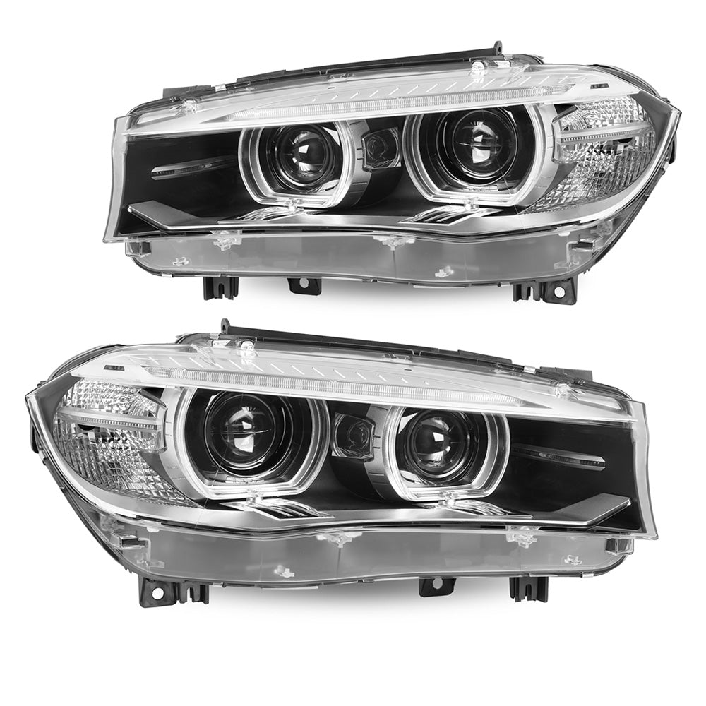 VehicleAid Headlights For 2014-2018 BMW X5