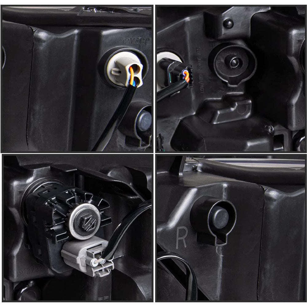 VehicleAid LED Headlights For 2017-2019 Mazda CX-5