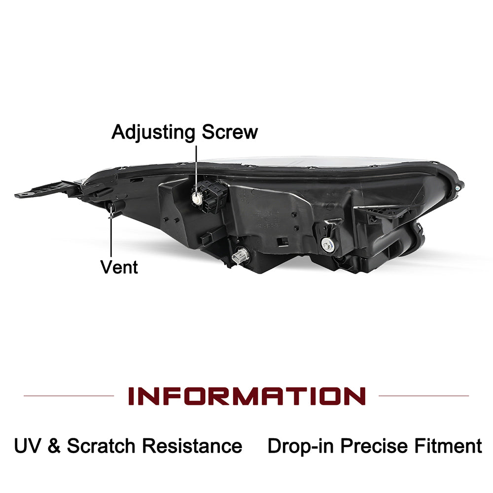 VehicleAid LED Headlights For 2017-2022 Honda CR-V