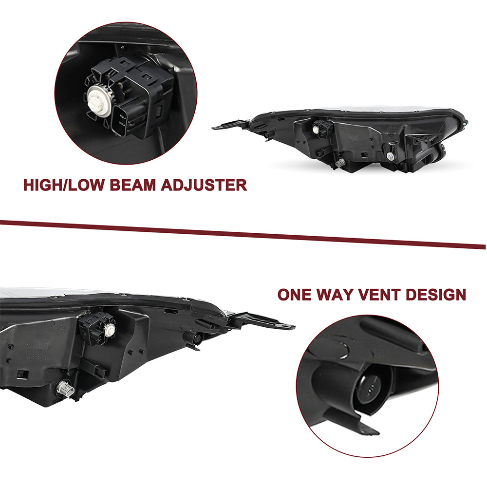 VehicleAid LED Headlights For 2017-2022 Honda CR-V