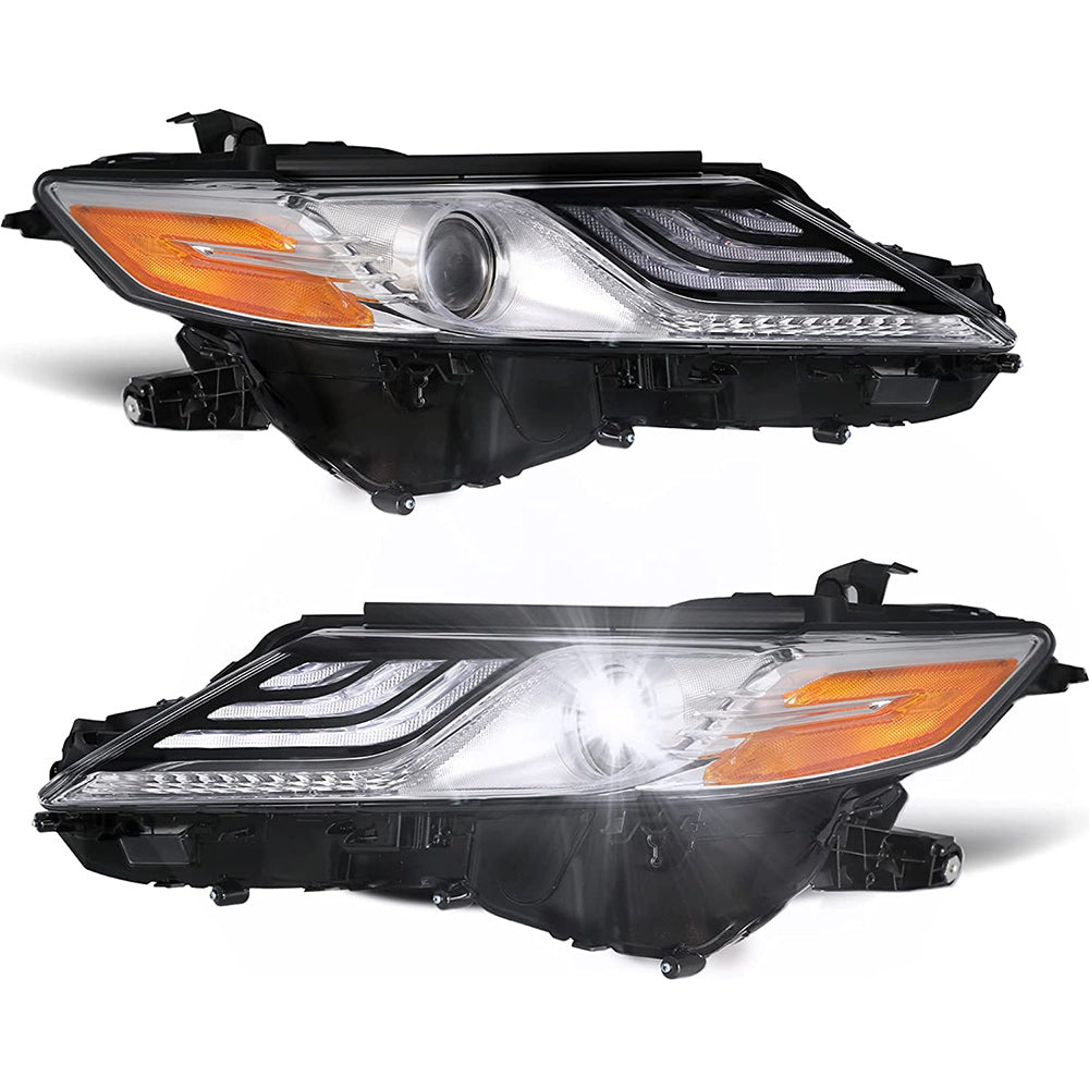 VehicleAid Headlights For 2018-2023 Toyota Camry XLE/XSE