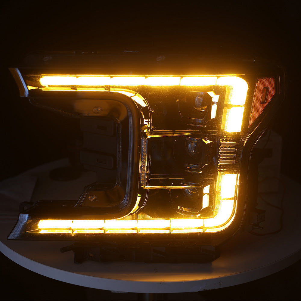 2018-2020 Ford F-150 Full LED Performance Headlights-4-1