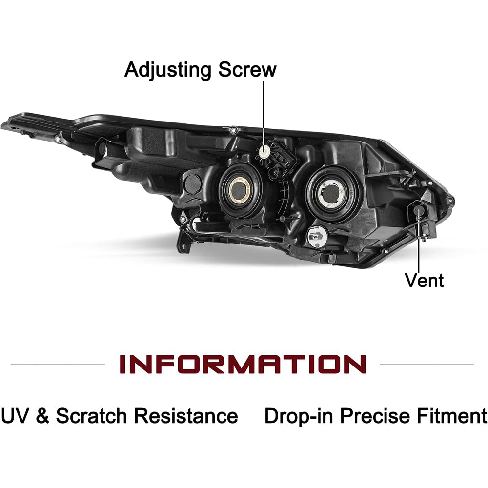 VehicleAid Headlights For 2019-2022 Honda HR-V