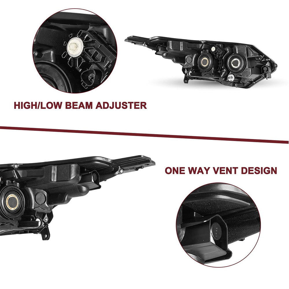 VehicleAid Headlights For 2019-2022 Honda HR-V