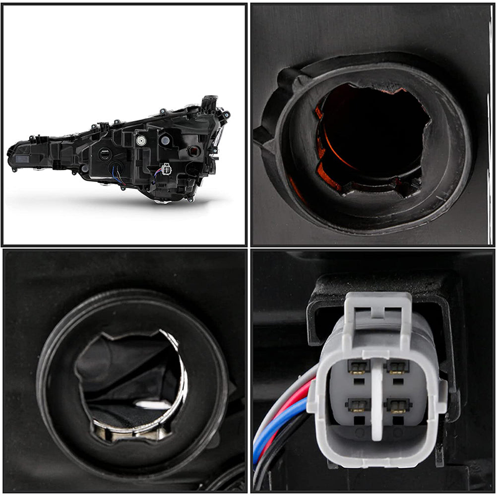 VehicleAid Headlights For 2020-2022 Toyota Corolla