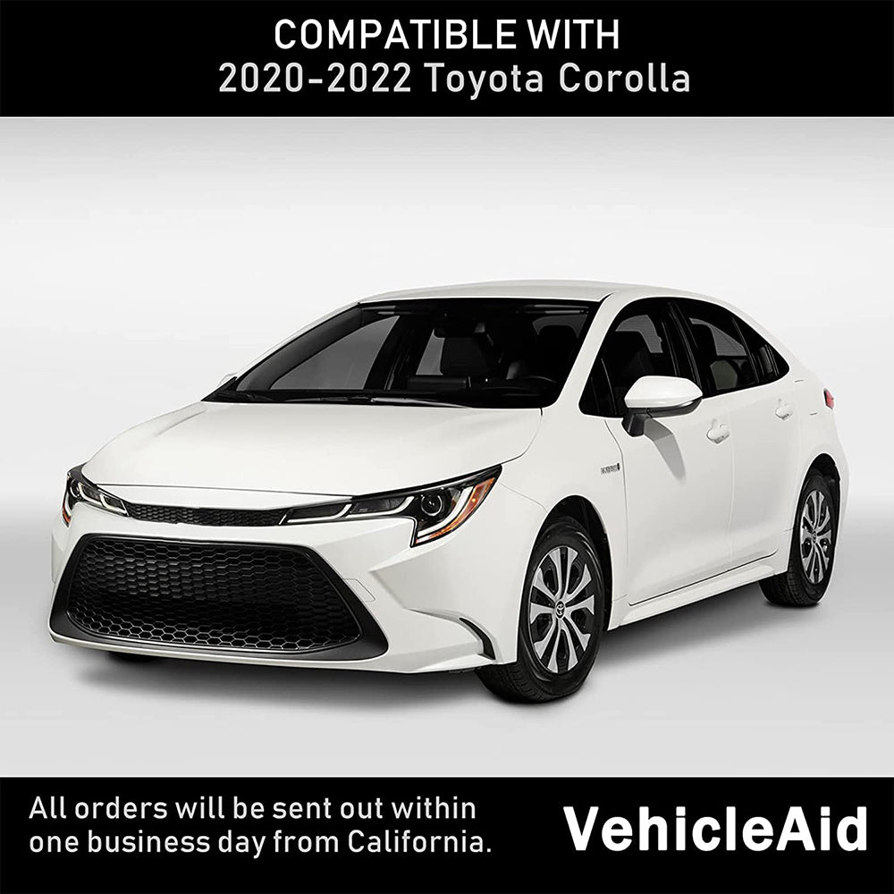 VehicleAid Upgraded Headlights For 2020-2022 Toyota Corolla