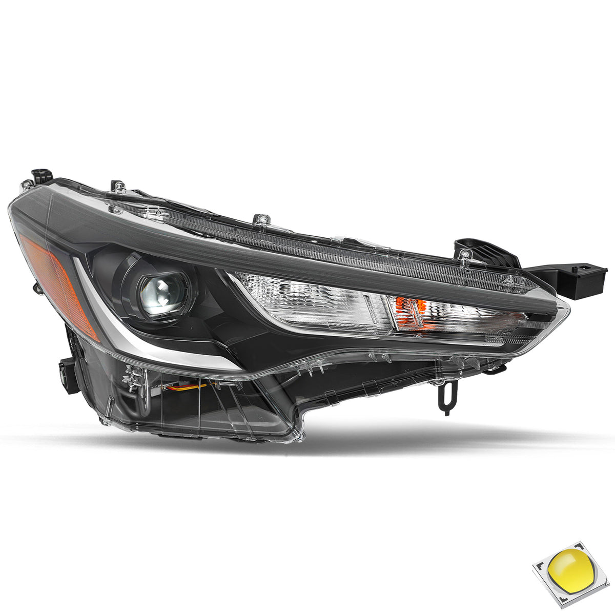 VehicleAid Headlights For 2022-2023 Toyota Corolla Cross