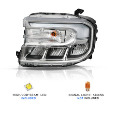VehicleAid Headlights For 2022-2024 Ford Maverick w/o LED DRL