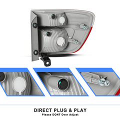 VehicleAid Taillights For 2011-2013 Dodge Durango